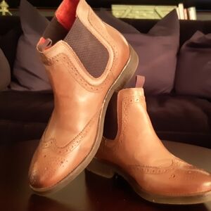 Men's Base London, Tan color Southwark Chelsea Boots (UK 43, US 10)